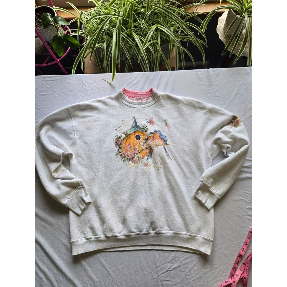Charming Vintage 90s Grandmacore Aesthetic Sweatshirt ✨